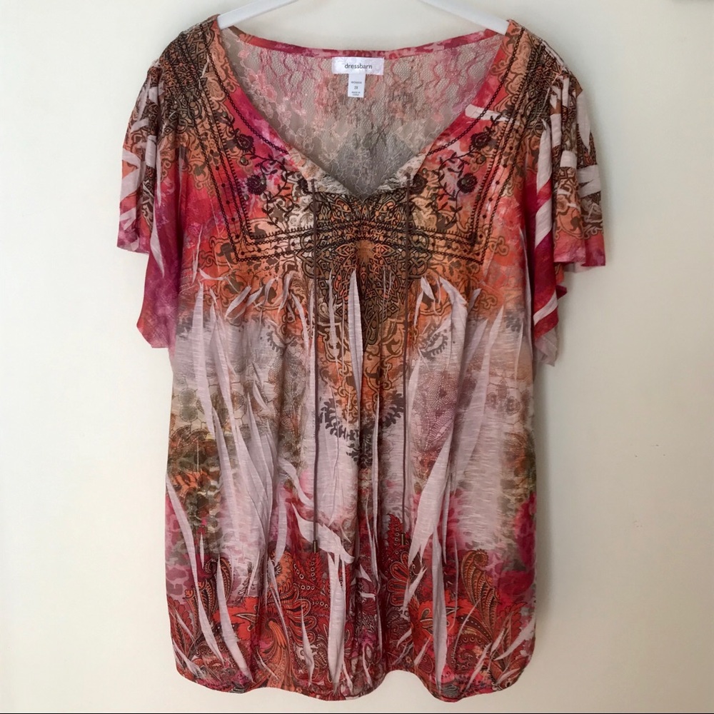 Dress Barn Short Sleeve Top